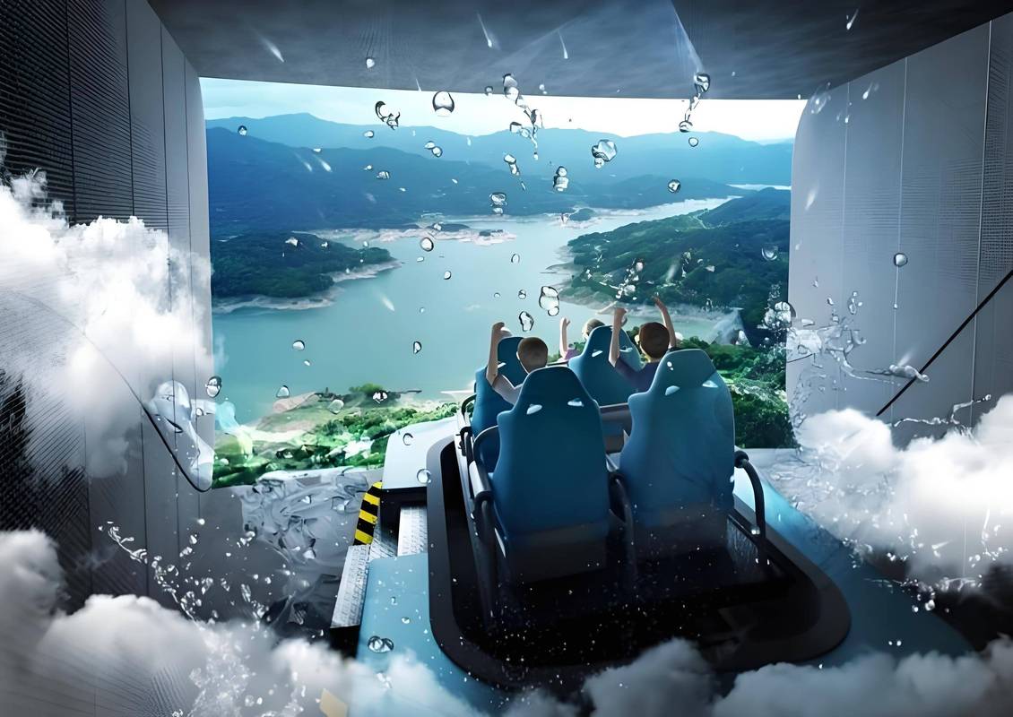 5D影院沉浸式体验馆｜亲子互动、全息投影、动感特效，开启虚拟现实奇幻冒险之旅